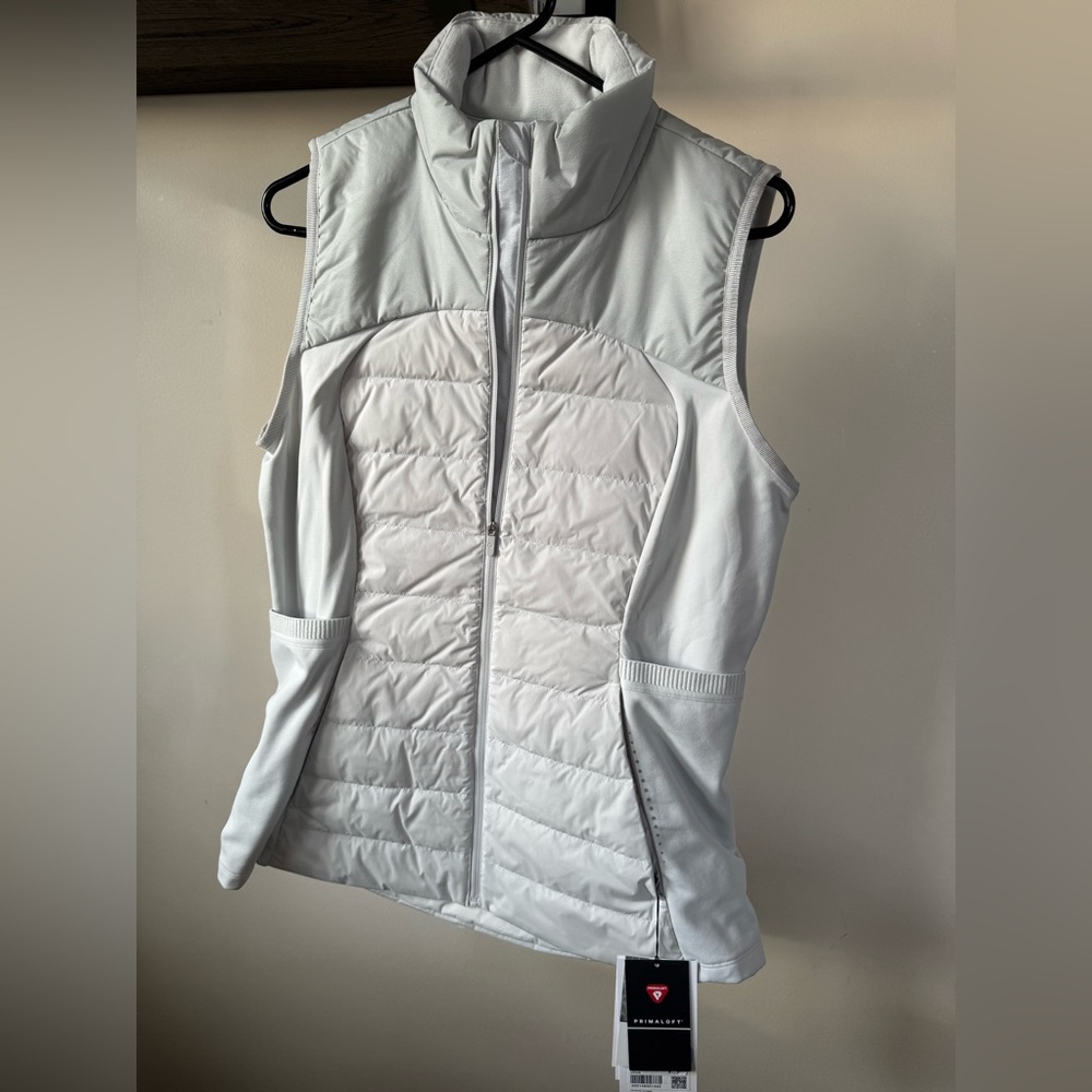 Women's White Puffer Vest Lululemon
